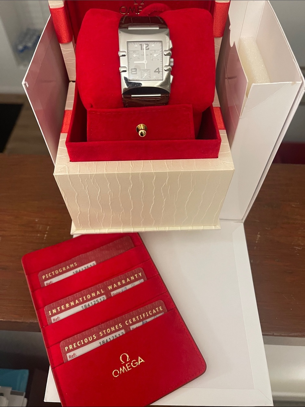 Omega Constellation Quadra Chronograph Rectangular - Picture 3 of 5